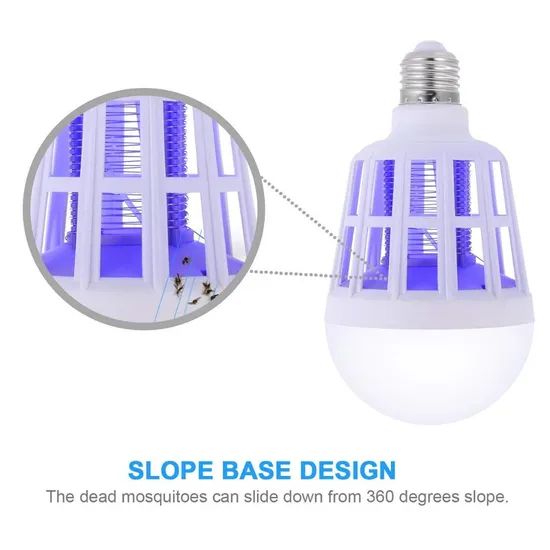 LED Lighting Bulb Pest Control Bug Zappers Lamp - Image 2
