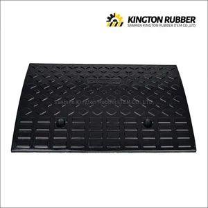 Hot Sale Rubber Black Car Threshold Ramps Road Curb Ramps - Image 3