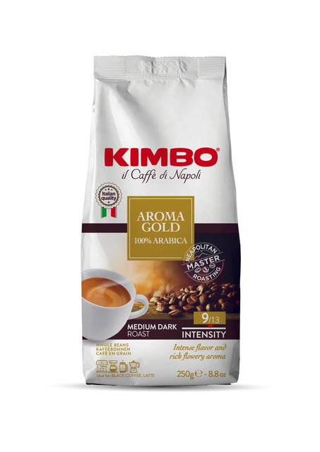 Kimbo Napoli Dark Roast Espresso Coffee Beans, Whole - Image 2