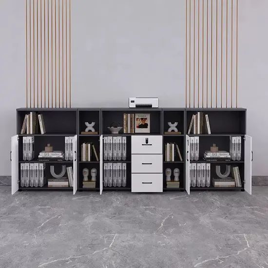 Contemporary Office Bookcase for Smart Storage and Organization - Image 2
