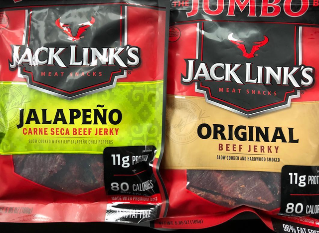 Premium Protein Snack Jalapeño Jacklinks 12g protein per serving,Teriyaki Jacklinks,Original Jacklinks Beef Jerky Sale - Image 3