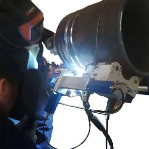 Lightweight Orbital Welder with Customizable Track for Pipeline Construction - Image 1