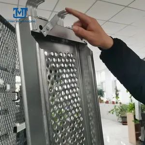 Heavy-Duty Standard Channel-Type Galvanized Ladder Construction Frame-Type Scaffoldings with Free Assembly Features - Image 5