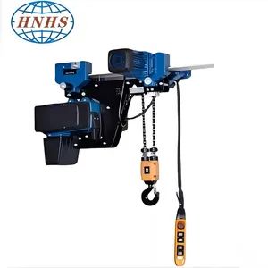 Remote Control Electric Chain Block 3 5 Ton Chain Fall Hook Hoist from ...