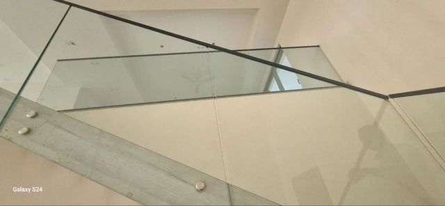 Aluminium Glass Railing Visibility Clear Visibility Maintenance Low-maintenance Design Style Modern, Open Look Durability Rust-resistant, - Image 2