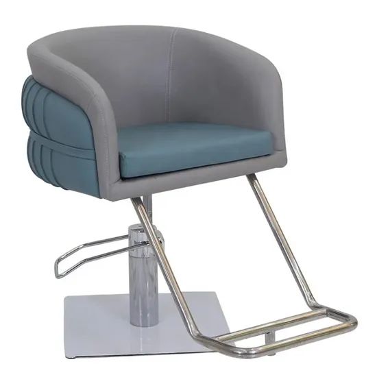 Beauty Barber Chairs Two Handles Chair Barber Shop Color White Condition New Material Metal Folded Unfolded Model NO. - Image 3