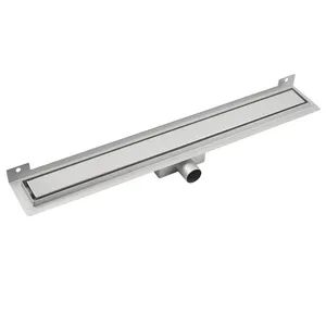 Wall Linear Shower Drain Channel Floor Drain Style Drain Color Silver Kind Floor Drain Model NO. SDS033 HS Code - Image 2
