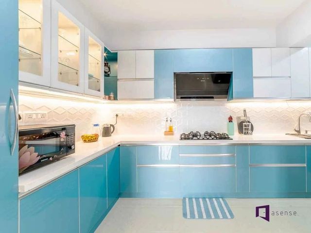 Kitchen Interior Designing Service Workflow Efficiency Optimizes Kitchen Layout For Smooth Cooking, Cleaning, And Storage - Image 1