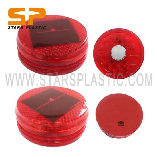 Mini LED Solar Traffic Cone Traffic Warning Light - Image 1