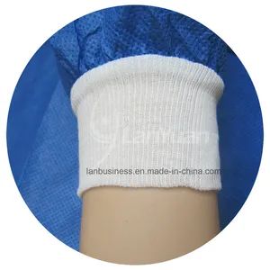 Ly Disposable Protective Gowns Ribbed Cuffs - Image 5