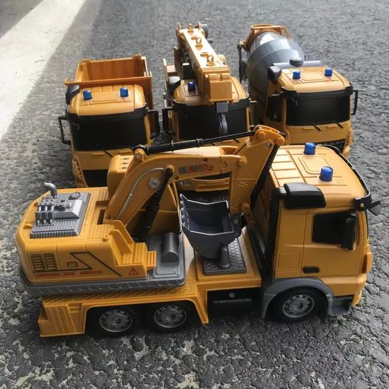 Remote Control Toy Cars and Excavators for Children - Image 5