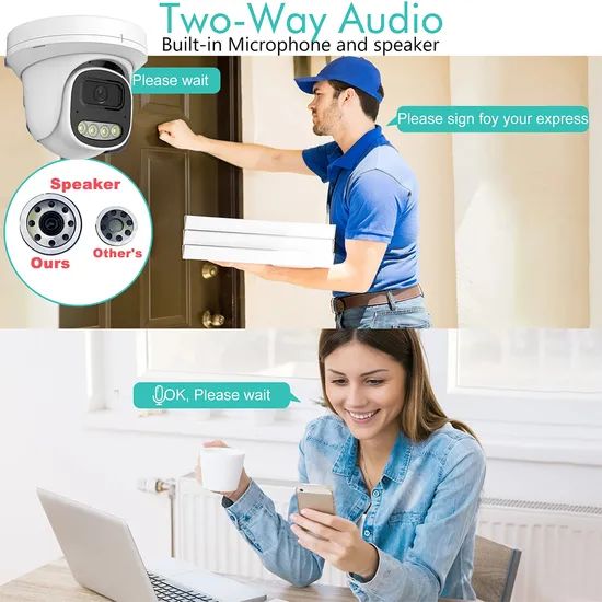 4MP Poe Camera Video Surveillance System Network Video 4K HDD Recorder - Image 3