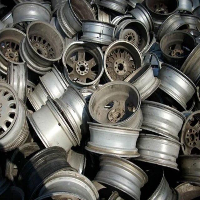 Aluminum Wheel Scrap Alloy Car Rim Scrap HMS Grade 99.99% Purity Lump Shape For sale - Image 5