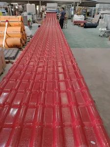 Moisture Proof 1050mm Spanish PVC Roofing Sheet ASA Synthetic Resin Roof Tile Price - Image 4