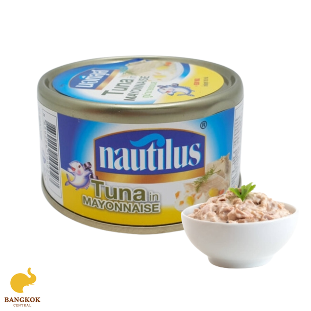Nautilus Tuna Mayonnaise 185g.x4 Cans Canned Seafood Export Canned Fish Wholesale Best Quality from Thailand - Image 1