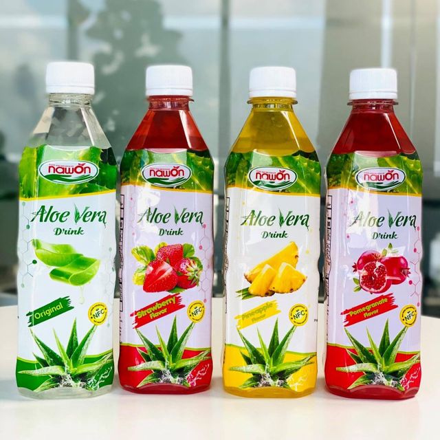 Natural Aloe Vera Juice Drinks with Aloe vera pulp 500ML PET Bottle Instruction for use Ready to drink Shelf Life 18 - 24 months - Image 4