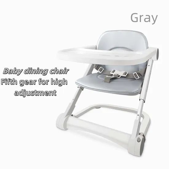 Low Foldable Baby Dining Table Chair - Image 3