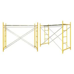 Heavy Duty Painted Scaffolding System for Building Renovation - Image 1
