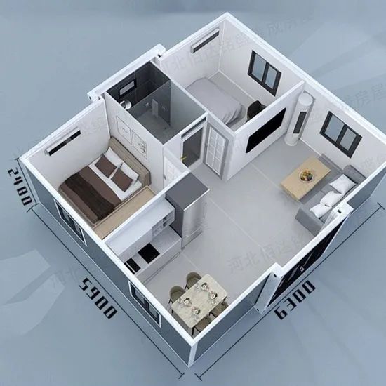 New Technology Container Office Steel Structure Frame Welded Flat Pack Container House as Dormitory - Image 6