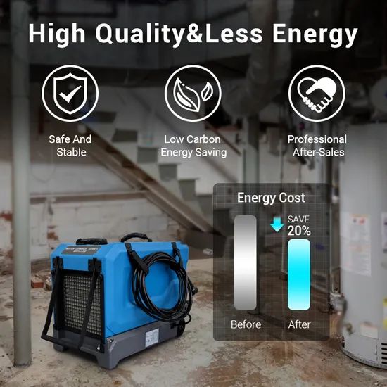 Rotomolding 85 Pints Lgr Air Drying Flood Restoration Dehumidifiers - Image 2