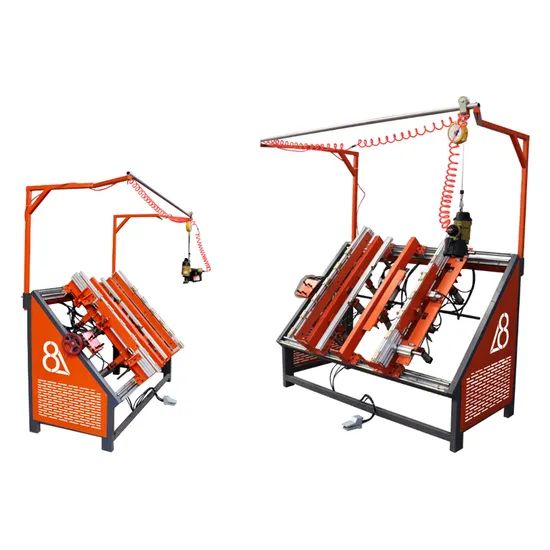 High Efficient Multifunctional Pneumatic Lift Pallet Nailing Table - Image 1