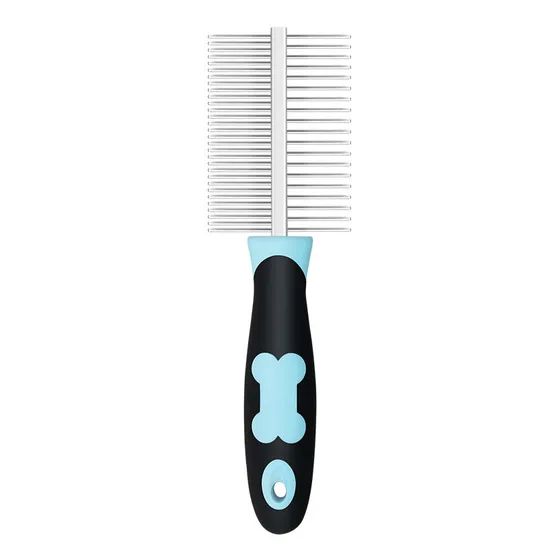 Custom Logo Dog Comb Stainless Steel Pet Comb - Image 1