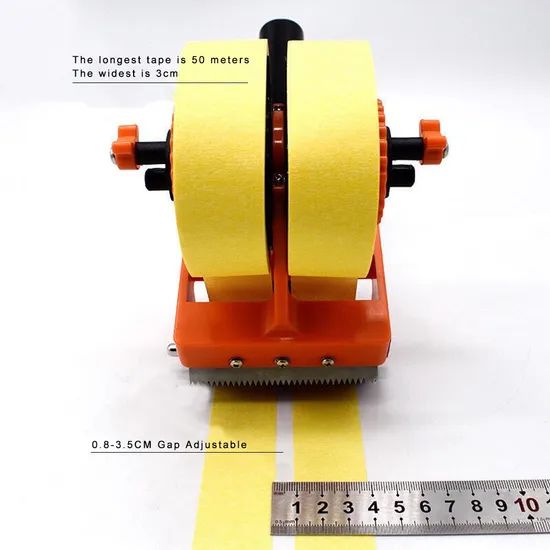 Masking Paper Tape Dispenser Origin China Model NO. MTD Feature Durable Packing 1PC/Box Color Red+Black Sample - Image 5