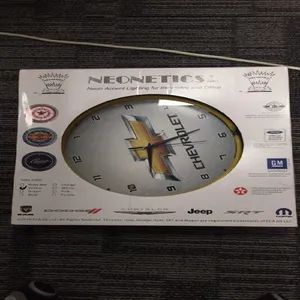Precise Timing Hot Sale Edge Lighting Glass Surface Decorative Wall Clock - Image 2