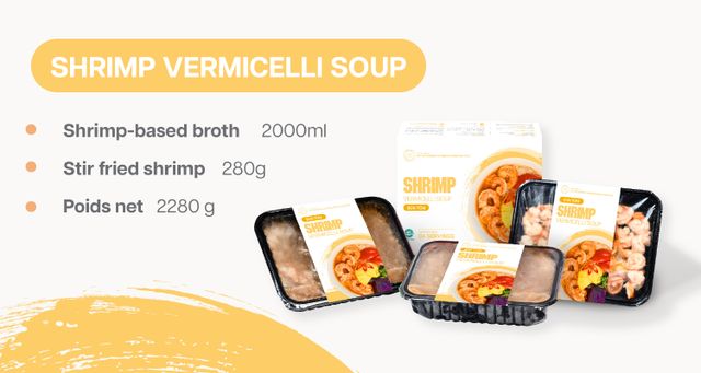 Shrimp Vermicelli High Quality Fresh Shrimp Haccp Trays Manufacturer Made In Vietnam Noodles - Image 4