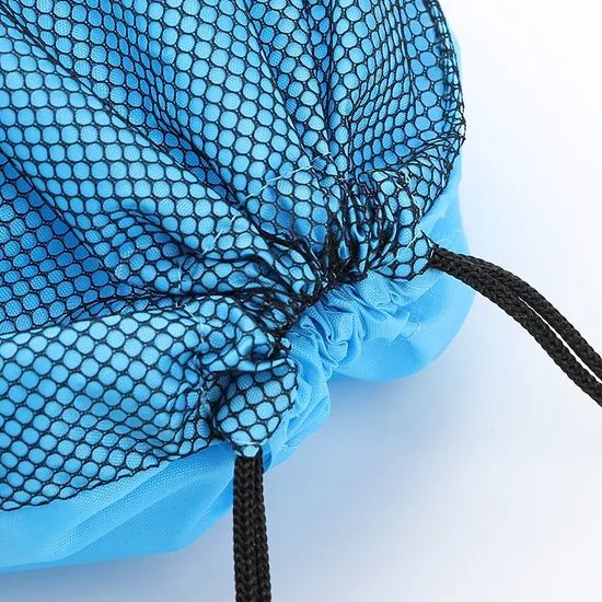 Promotional Custom Nylon Mesh Sport Drawstring Bags Color Pink Weight 120g Capcity 5-10kgs Logo Customized Type - Image 3