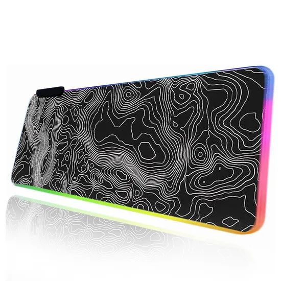 RGB Gaming Mouse Pad with Color Changing LED Lights - Image 2