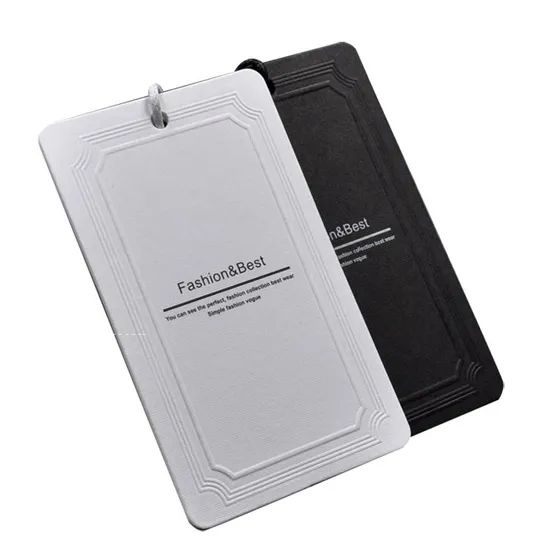 Custom Garment Paper Hang Tags Clothing Labels - Image 2