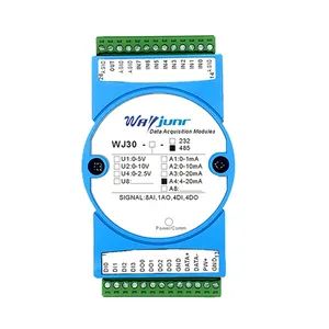 Eight-Channel 4-20mA Input Modbus RTU Communication Protocol Four-Channel Switch Input, Four-Channel Switch Output - Image 1