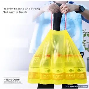 Heavy-Duty Drawstring Garbage Bags - Tear Resistant Age Adult Handle Drawstring HS Code 3923210000 Customized Available Model NO. KARRY-0233 - Image 5