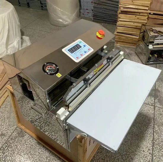 Automatic Seafood Food Snack Fruit Fish Sausage External Vacuum Sealing Packing Machine - Image 4