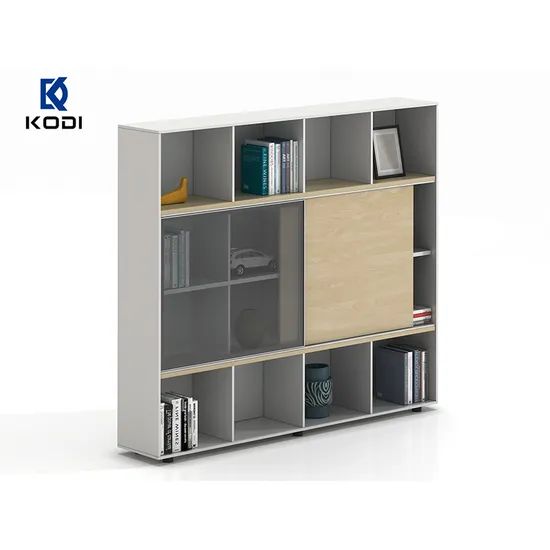 Office Furniture File Storage Unit Wooden File Cabinet Bookshelf - Image 1
