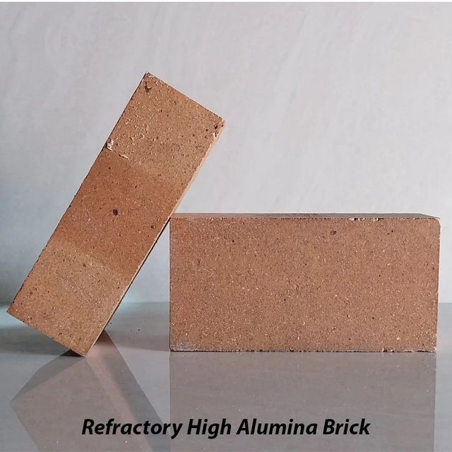Refractory Colours Refractory High Alumina Brick Density 2.5 Color Brown Material Alumina ...