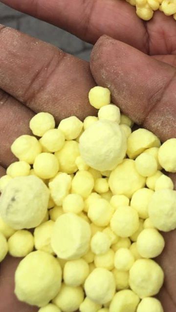 Factory Price Granular Sulphur 99.5% Pure Yellow Granule Sulphur Fertilizer Industrial Grade Sulphur Powder Granules Bulk Supply - Image 1