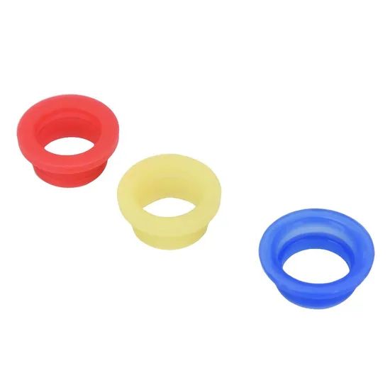 1 8 Inch Silicone Rubber Bands O Rings 1 25 Inch Flat X 0 125 Inch X 0 125 Inch Assorted Color 0 625 Diameter - Image 6