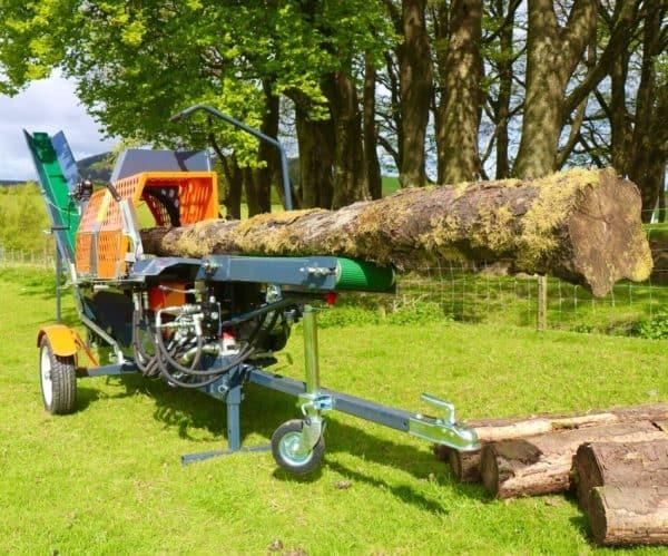 Rima 400mm firewood processor - Image 1