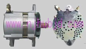 Brushless Car Alternator for Ford Voltage 24V Brand Delco Trademark HUB Model NO. 21SI Origin Changzhou Material Aluminum - Image 1
