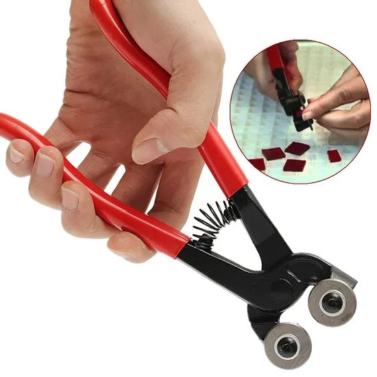 Tile Cutter Pliers Soft-Grip Handle - Shapping Plier, Nipper Cutting Tools - Image 4