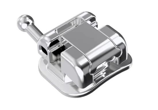 Orthodontic Roth Ceramic Teeth Braces Passive Self-Ligating Brackets - Image 1