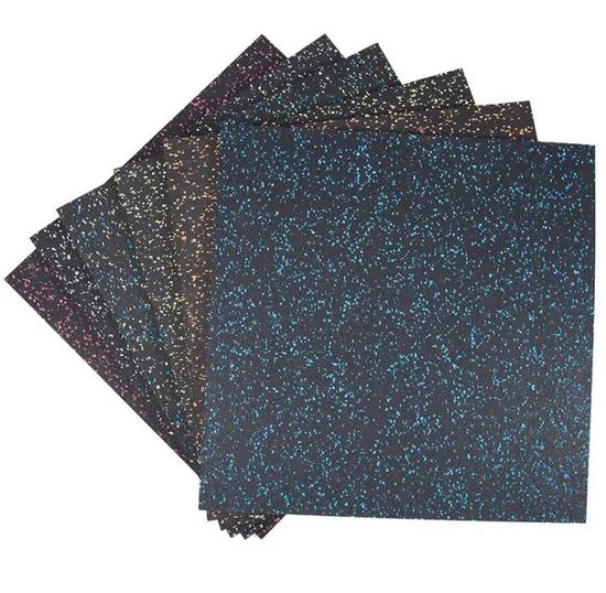 Fire Resistant Gym Flooring Free Sample Recycled Environmental Proetction Rubber Colorful Gym Mat - Image 5
