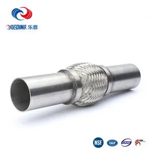 Auto Exhaust Pipe Exhaust System MOQ 100PCS Sample for Free Warranty 3 Years Trademark YUEDING HS Code 8708920000 OE No. Exhaust - Image 5