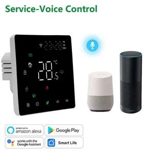 Programmable LCD Display Touchscreen Underfloor Heating Temperature Controller - Image 2