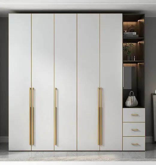 Factory Outlet Customize Wooden Furniture Portable Wardrobe - Image 3