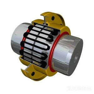 Hydrogen Embrittlement Resistant Waveform Spring Coupling for Fuel Cell Compressor Systems - Image 3