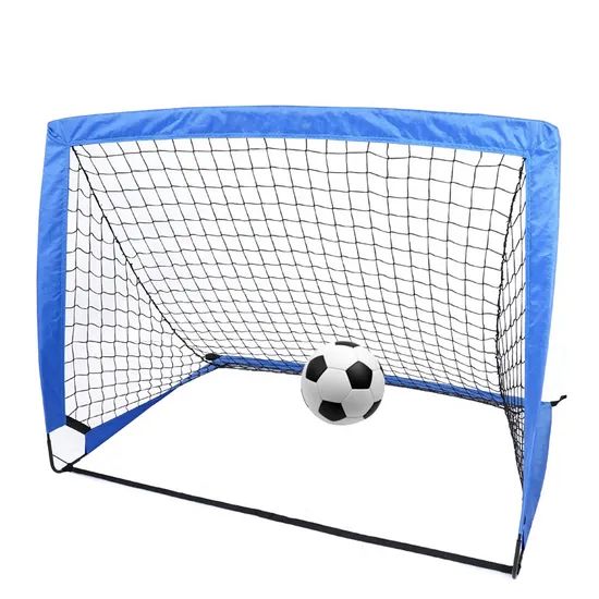 Kid Outdoor Foldable Portable Football Net Football Soccer Equipment - Image 1