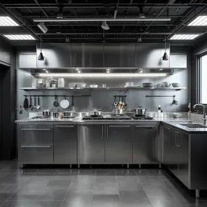 Stainless Steel Commercial Kitchen Equipment System Origin China Trademark NESE HS Code 73241000 Model NO. NESE-KE Package Gross Weight - Image 4